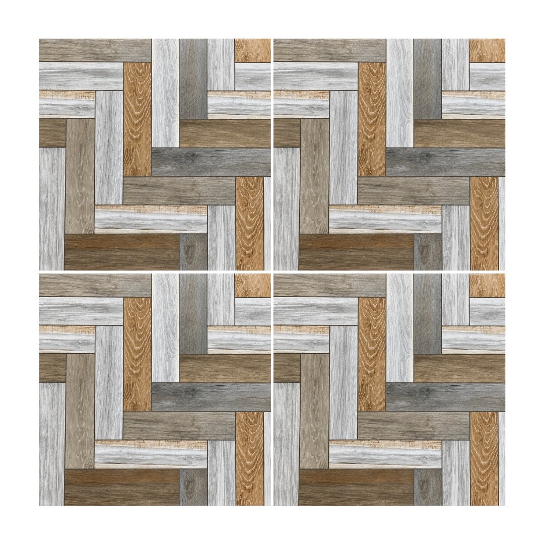 X 6132 Wooden Tiles Parking - My Home Studio